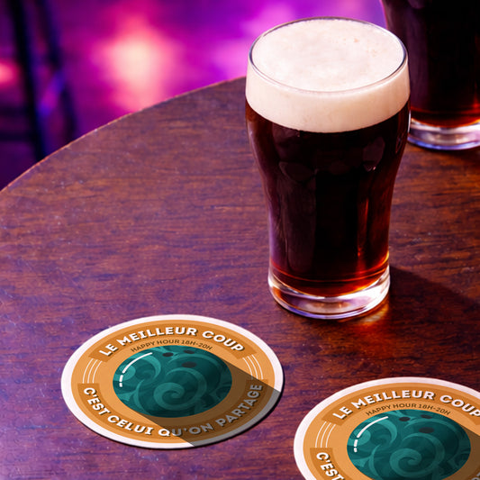 Dessous-de-verre | Bowling (x6)