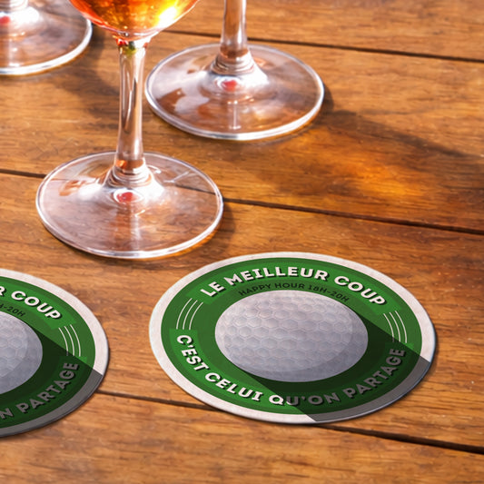 Dessous-de-verre | Golf (x6)