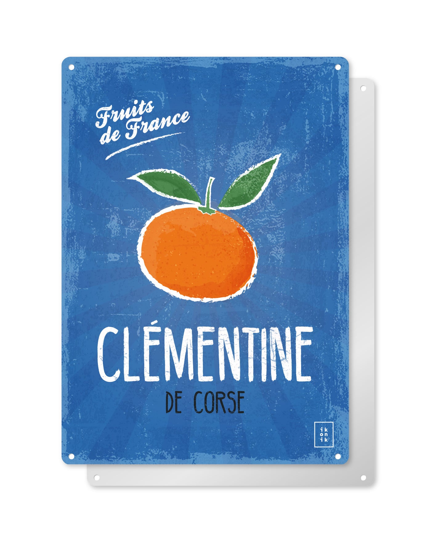 FRUITS DE FRANCE | Clémentine de Corse | Plaque