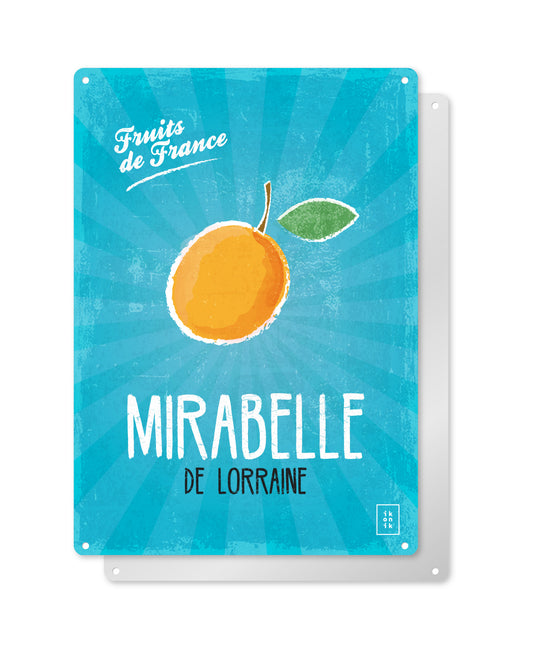 FRUITS DE FRANCE | Mirabelle de Lorraine | Plaque