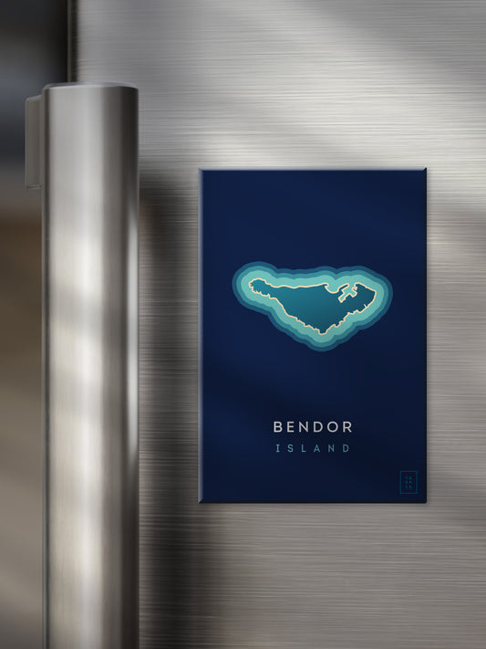 ÎLES DU MONDE | Bendor | Magnet