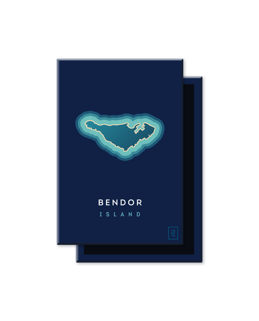 ÎLES DU MONDE | Bendor | Magnet
