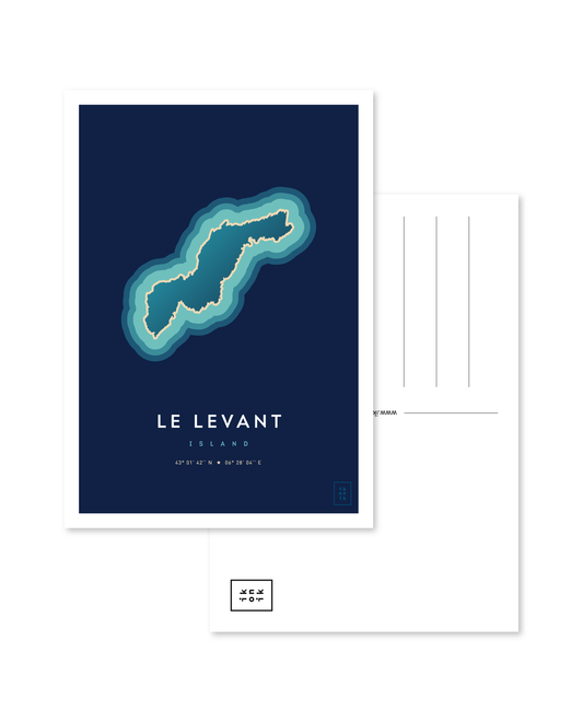 ÎLES DU MONDE | Le Levant | Carte postale