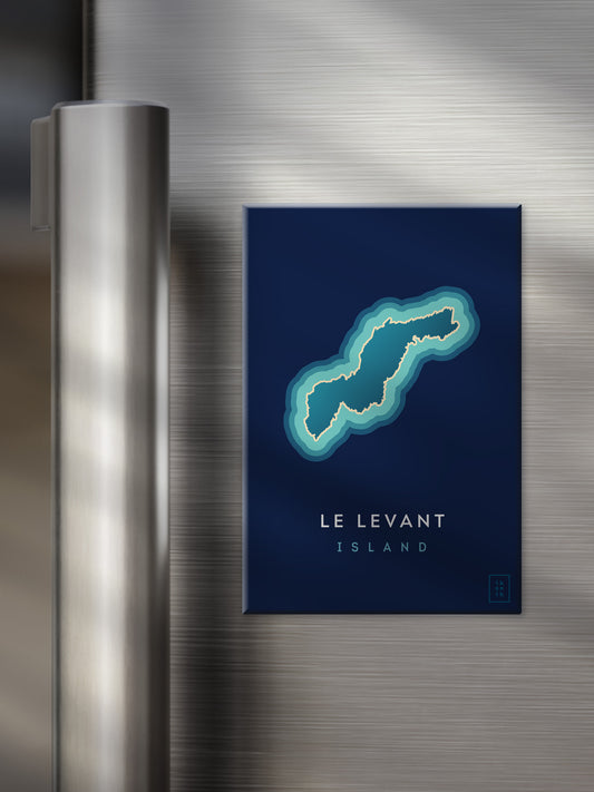 ÎLES DU MONDE | Le Levant | Magnet