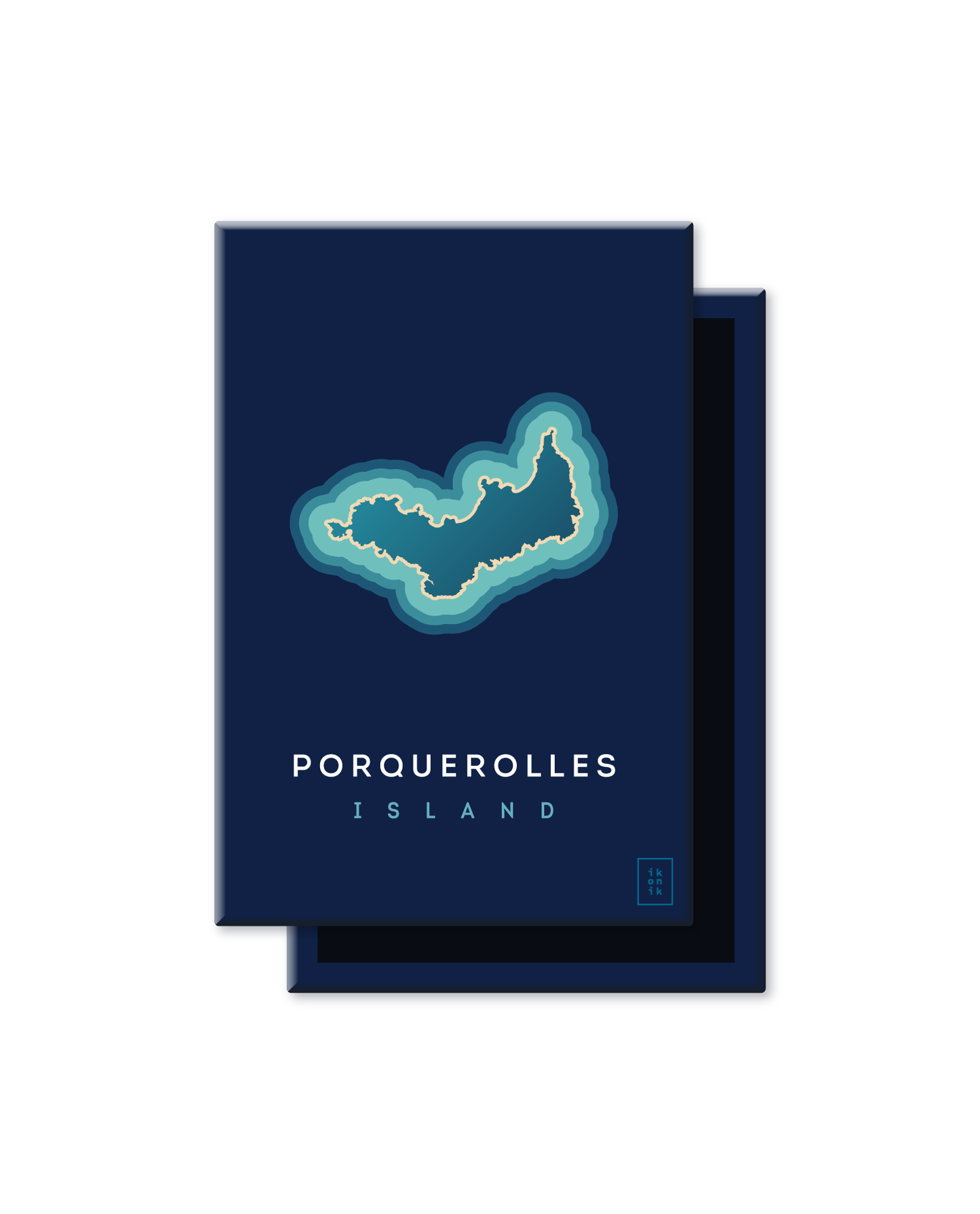 ÎLES DU MONDE | Porquerolles | Magnet
