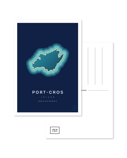 ÎLES DU MONDE | Port-Cros | Carte postale