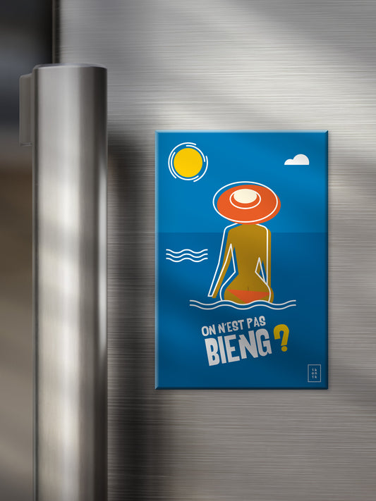 ON N'EST PAS BIENG ? | La Baignade | Magnet