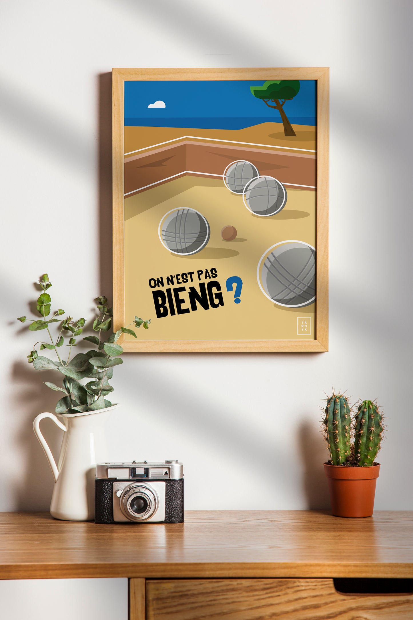 <tc>The pétanque poster | On n'est pas bieng ?</tc>