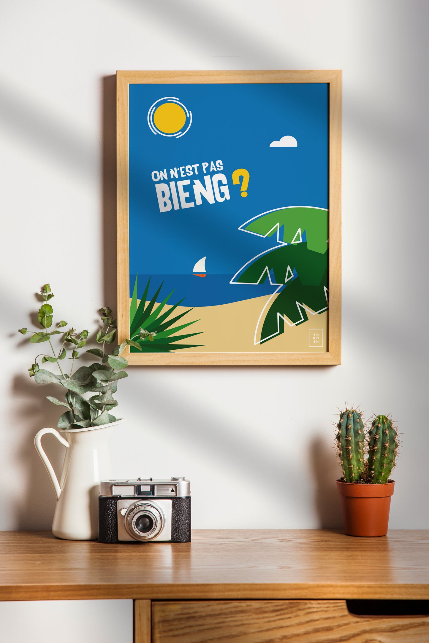<tc>The beach poster | On n'est pas bieng ?</tc>