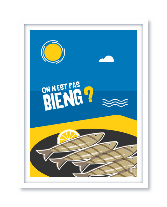 ON N'EST PAS BIENG ? | La Sardinade | Affiche