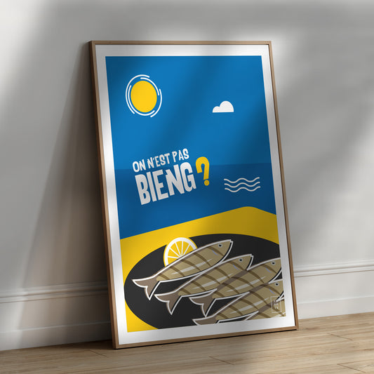ON N'EST PAS BIENG ? | La Sardinade | Affiche