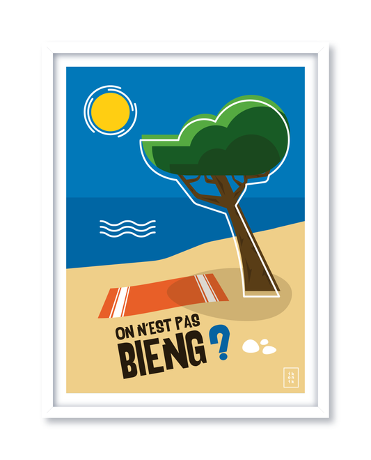 ON N'EST PAS BIENG ? | La Sieste | Affiche