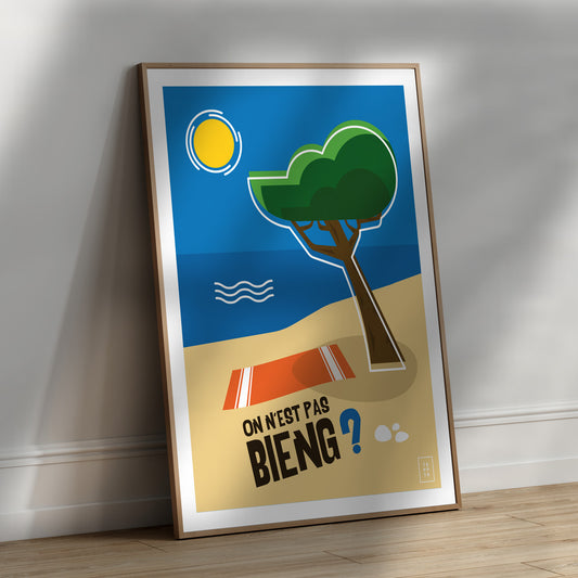 ON N'EST PAS BIENG ? | La Sieste | Affiche