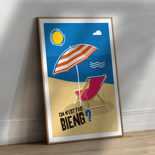 ON N'EST PAS BIENG ? | Le Transat | Affiche