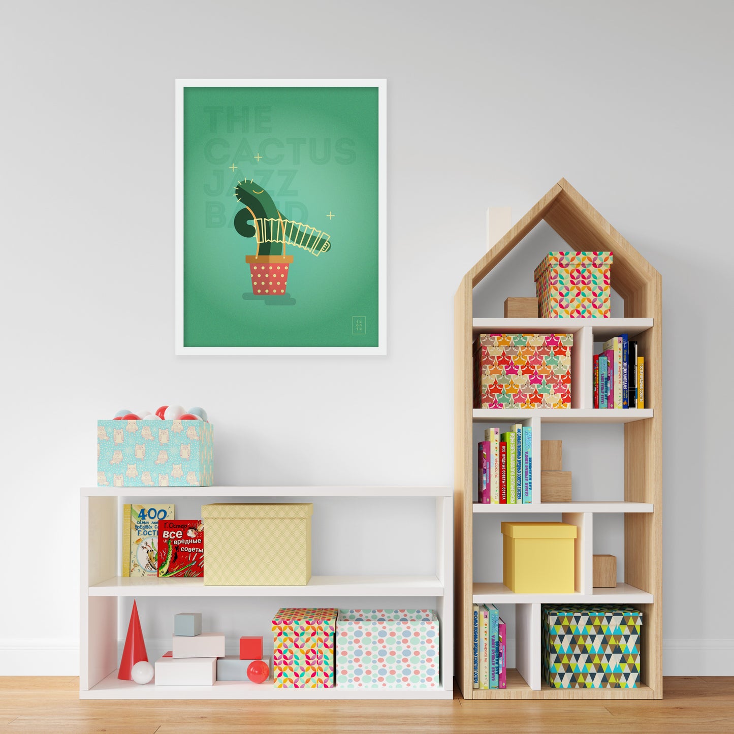 THE CACTUS JAZZ BAND | L'Accordéoniste | Affiche