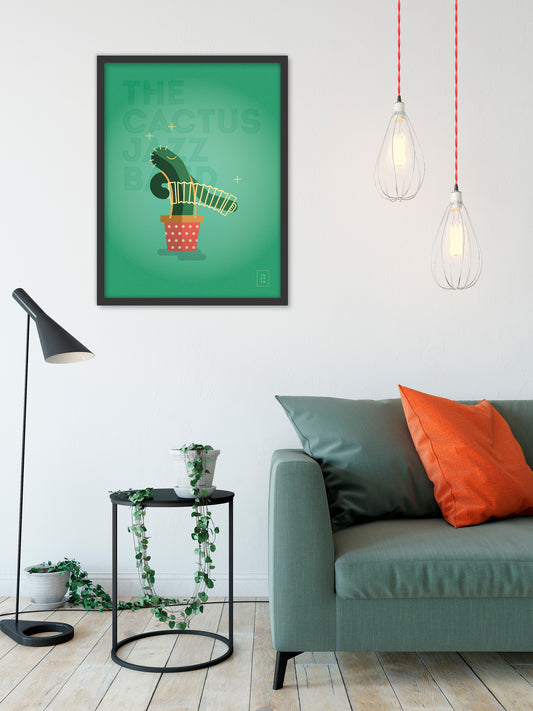 THE CACTUS JAZZ BAND | L'Accordéoniste | Affiche