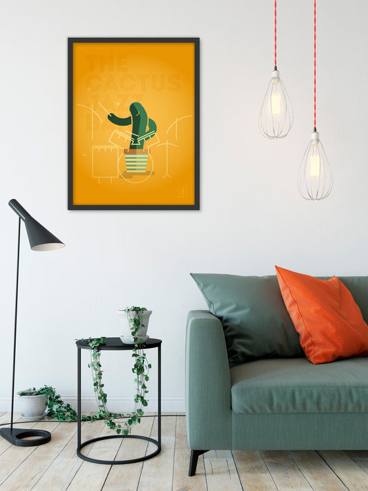 THE CACTUS JAZZ BAND | Le Batteur | Affiche