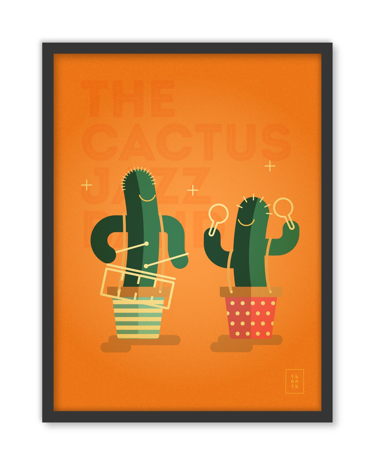 The Cactus Jazz Band | Caixa Maracas | Poster