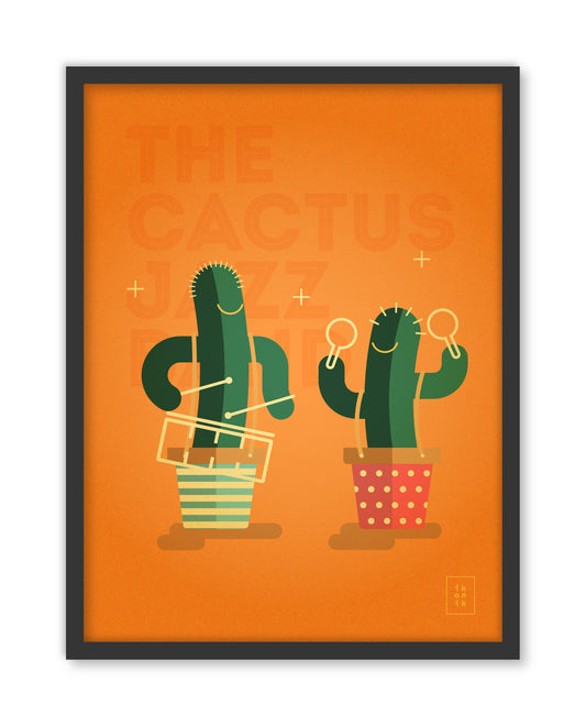 THE CACTUS JAZZ BAND | Caixa Maracas | Affiche