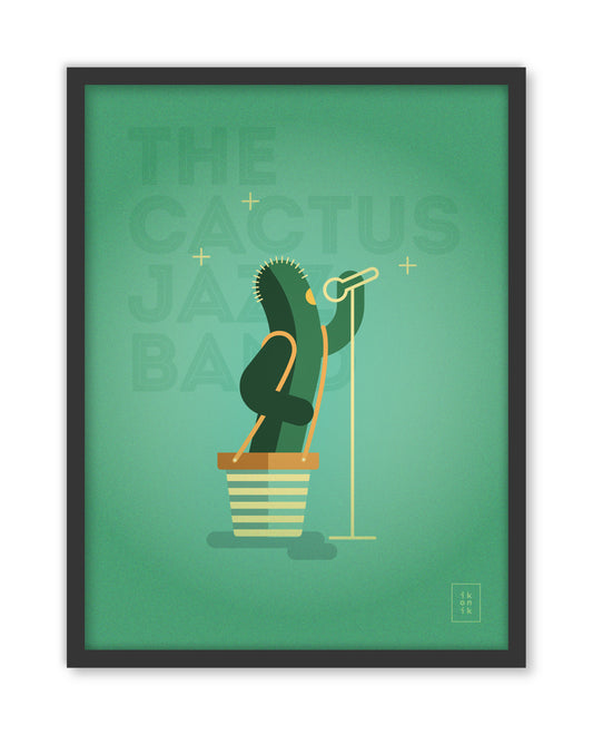 THE CACTUS JAZZ BAND | Le Chanteur | Affiche