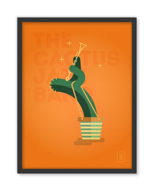 THE CACTUS JAZZ BAND | Le Clarinettiste | Affiche