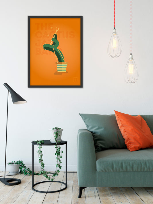 THE CACTUS JAZZ BAND | Le Clarinettiste | Affiche