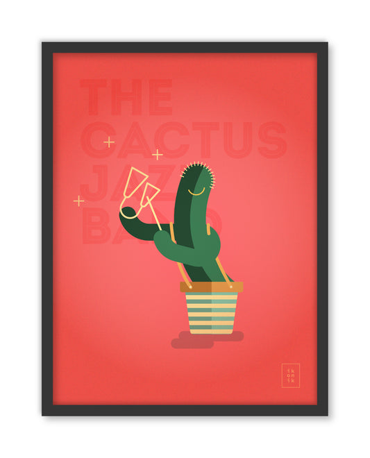 THE CACTUS JAZZ BAND | Le Joueur de Cloche Agogo | Affiche