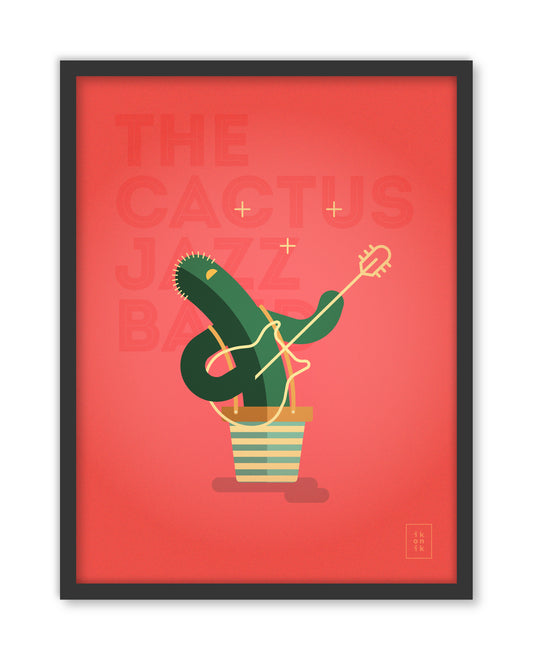 THE CACTUS JAZZ BAND | Le Guitariste | Affiche