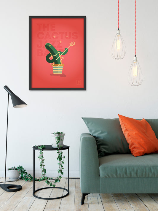 THE CACTUS JAZZ BAND | Le Guitariste | Affiche