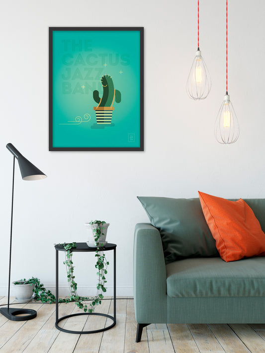 THE CACTUS JAZZ BAND |  Le Moon Walker | Affiche