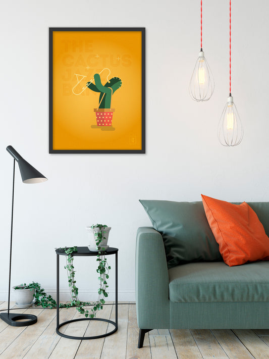 THE CACTUS JAZZ BAND | Le Saxophoniste | Affiche