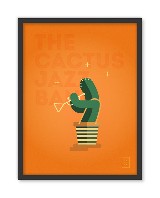 THE CACTUS JAZZ BAND | Le Trompettiste | Affiche