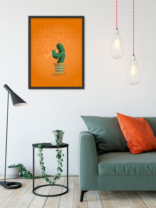 THE CACTUS JAZZ BAND | Le Trompettiste | Affiche