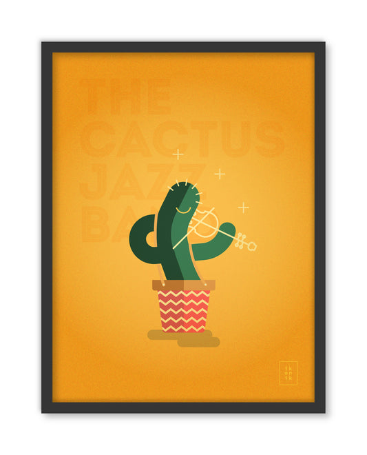 THE CACTUS JAZZ BAND | La Violoniste | Affiche