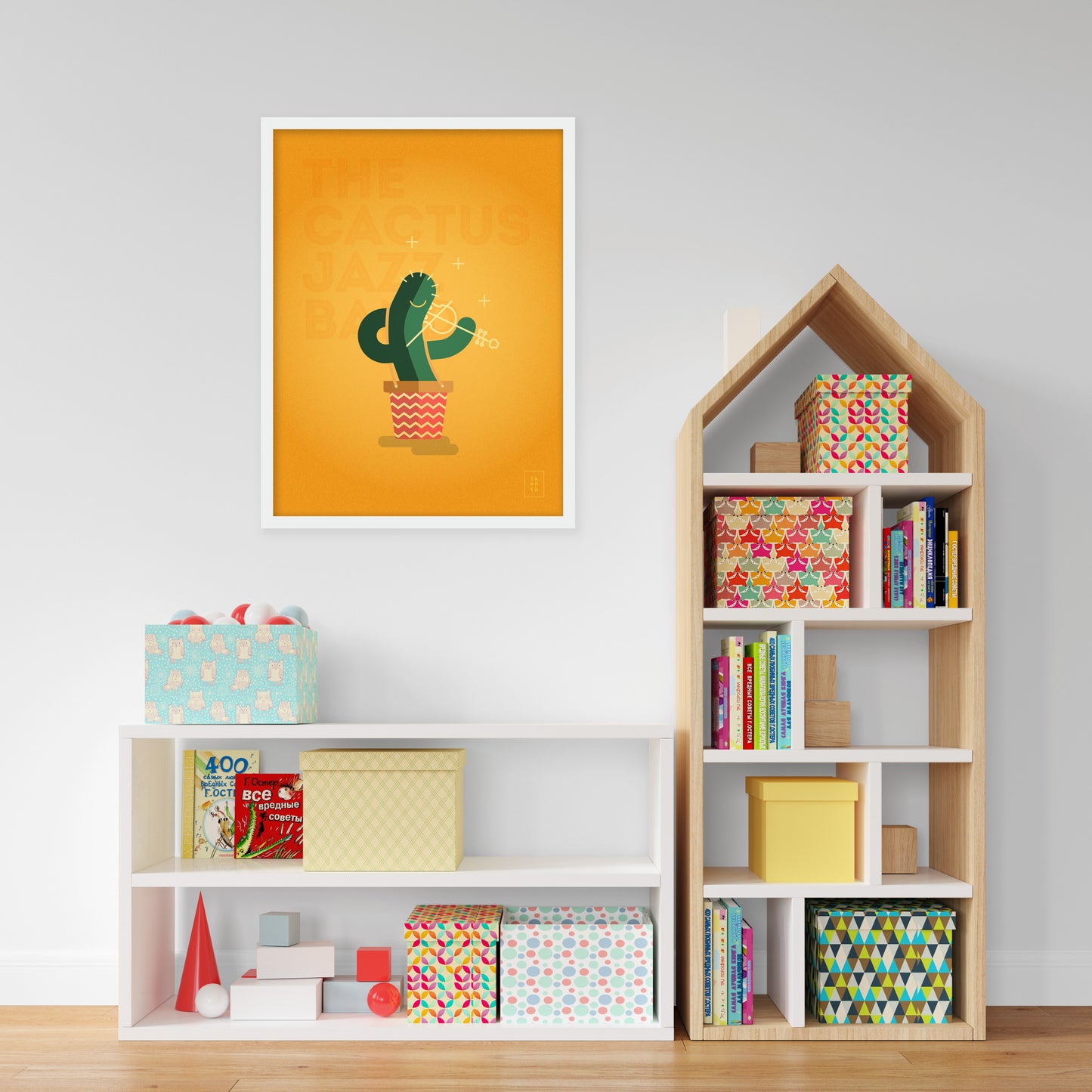 THE CACTUS JAZZ BAND | La Violoniste | Affiche