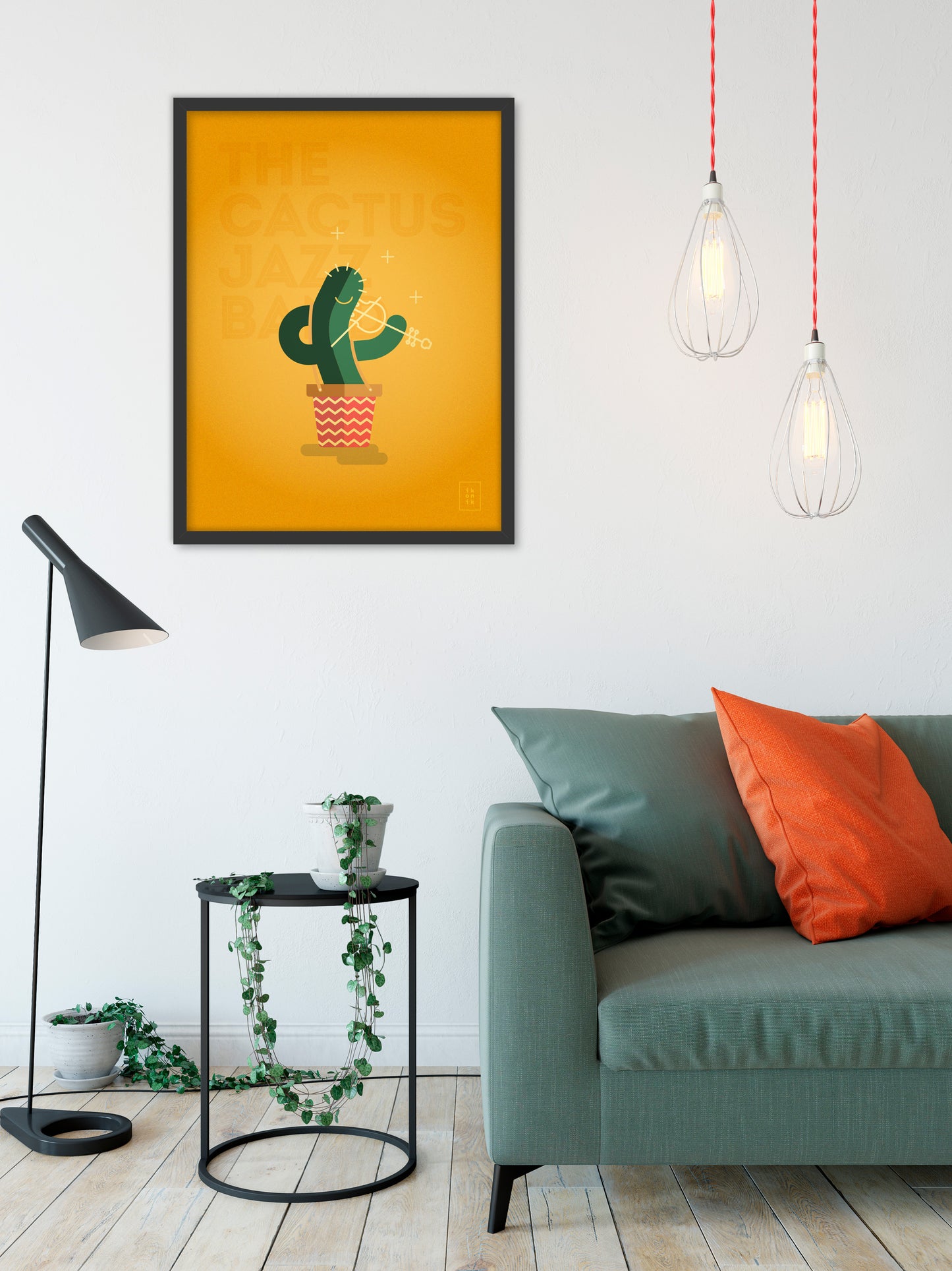 THE CACTUS JAZZ BAND | La Violoniste | Affiche