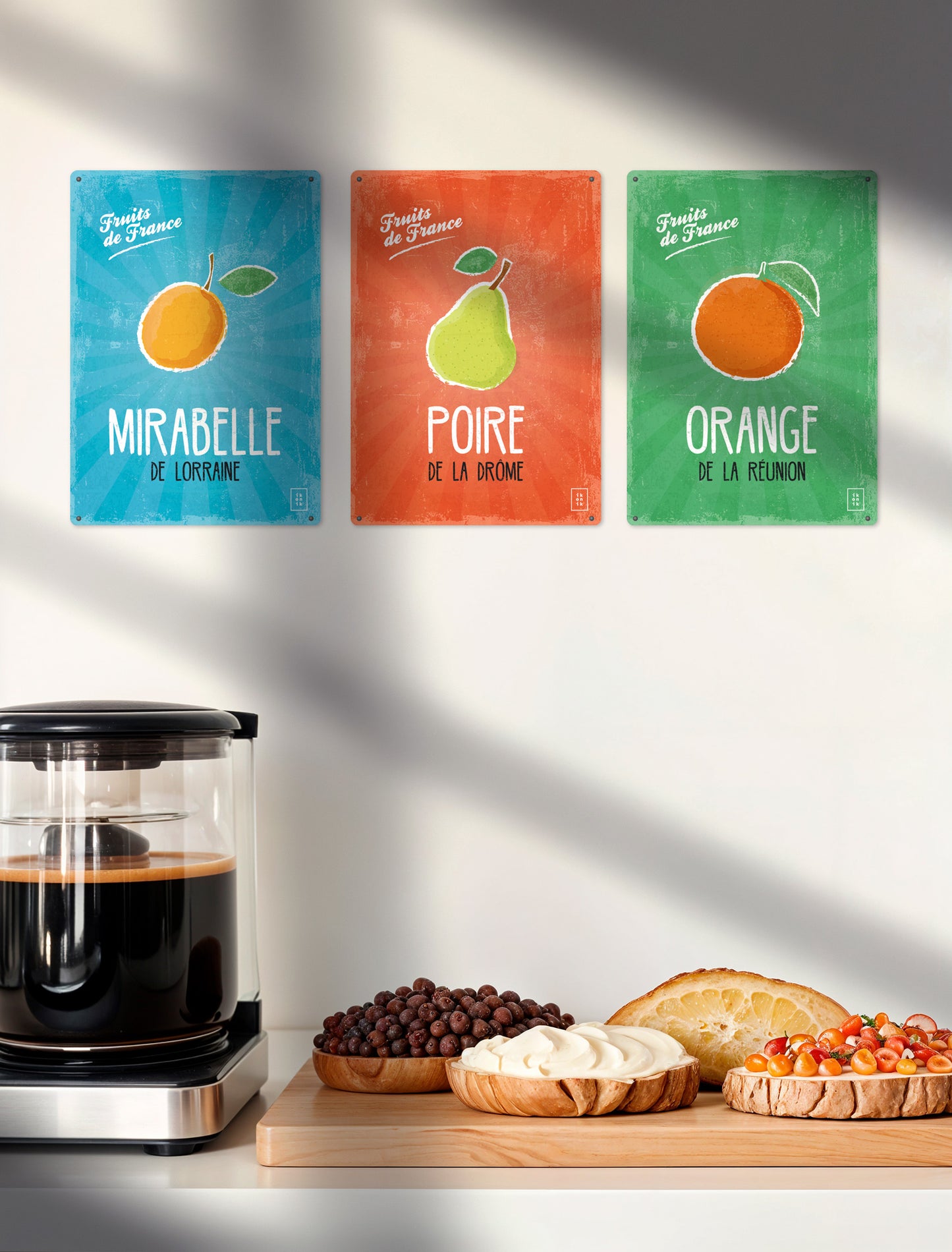 FRUITS DE FRANCE | Orange de la Réunion | Plaque