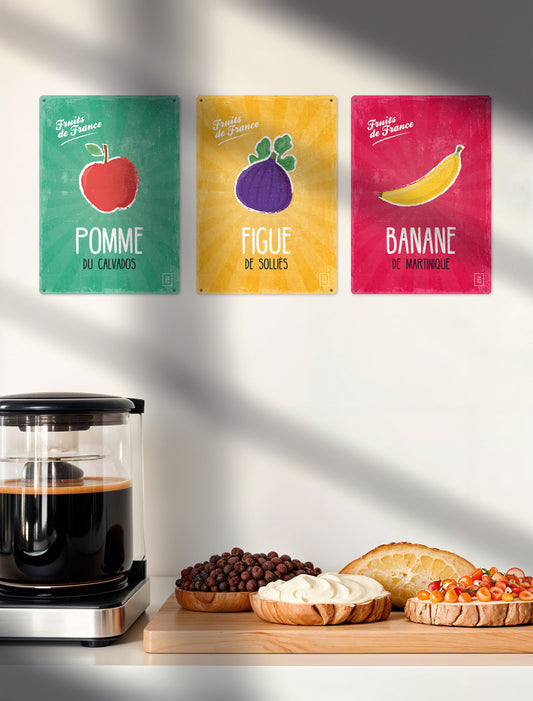 FRUITS DE FRANCE | Banane de Martinique | Plaque