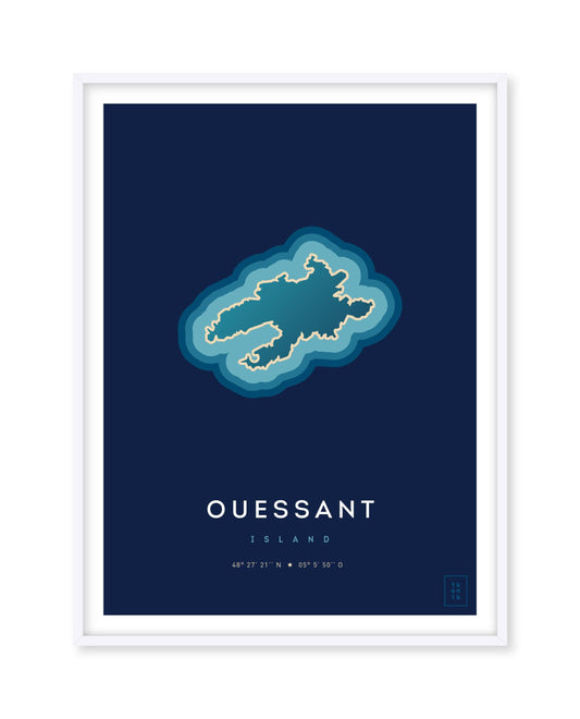 Affiche de l'île d'Ouessant
