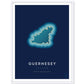 Affiche de l'île de Guernesey