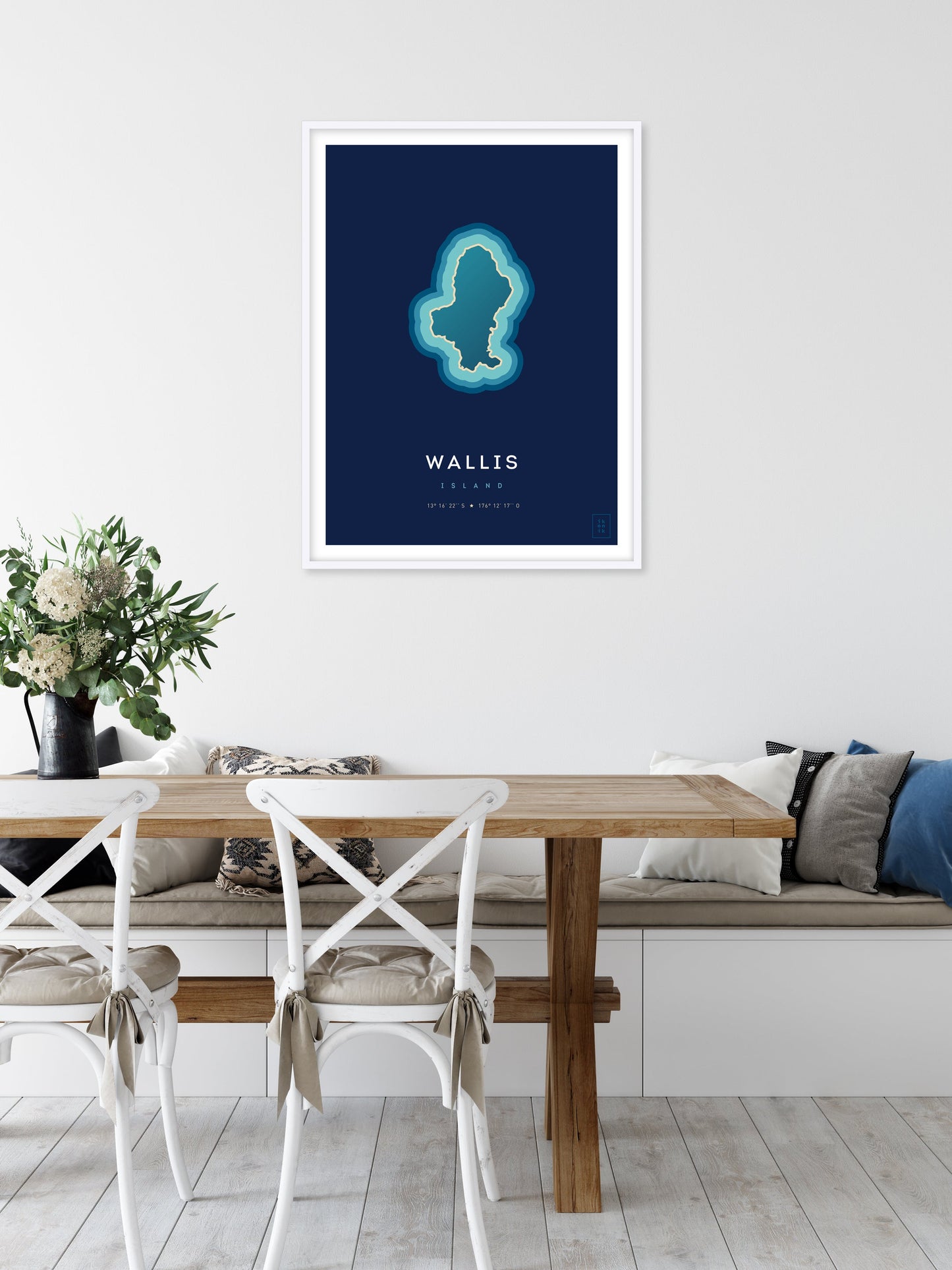 Affiche de l'île de Wallis