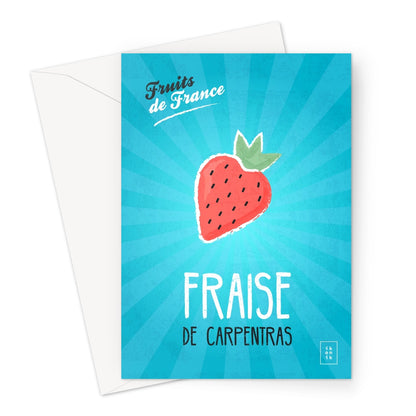 Strawberry Card | Fruits of France