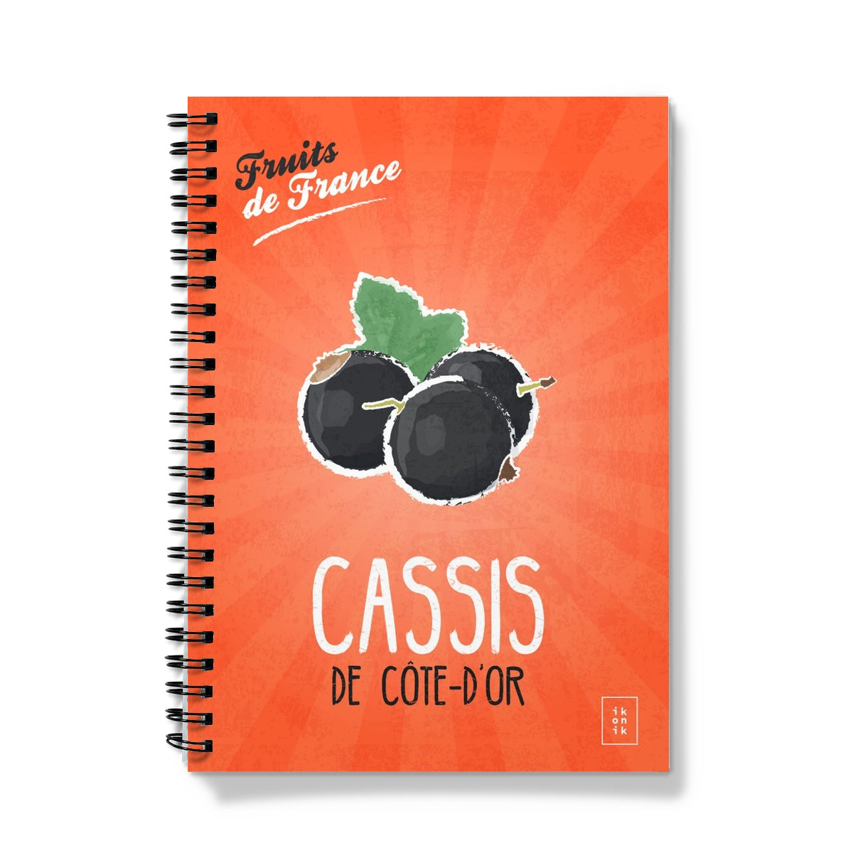 Notebook Cassis | Fruits of France