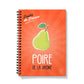 Pear Notebook | Fruits of France