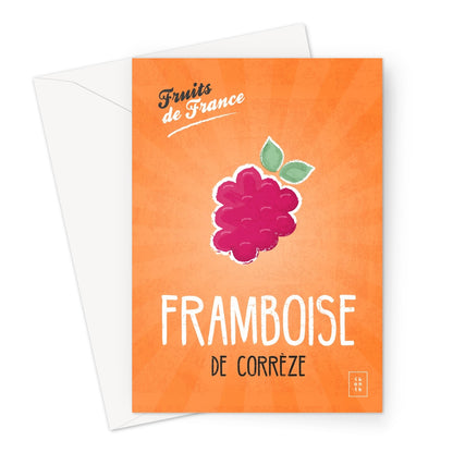 Carte Framboise | Fruits de France