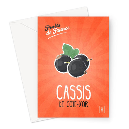 Carte Cassis | Fruits de France