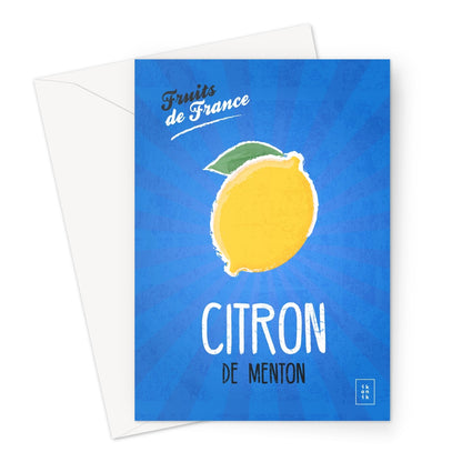 Carte Citron | Fruits de France