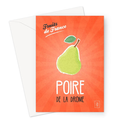 Pear Card | Fruits of France