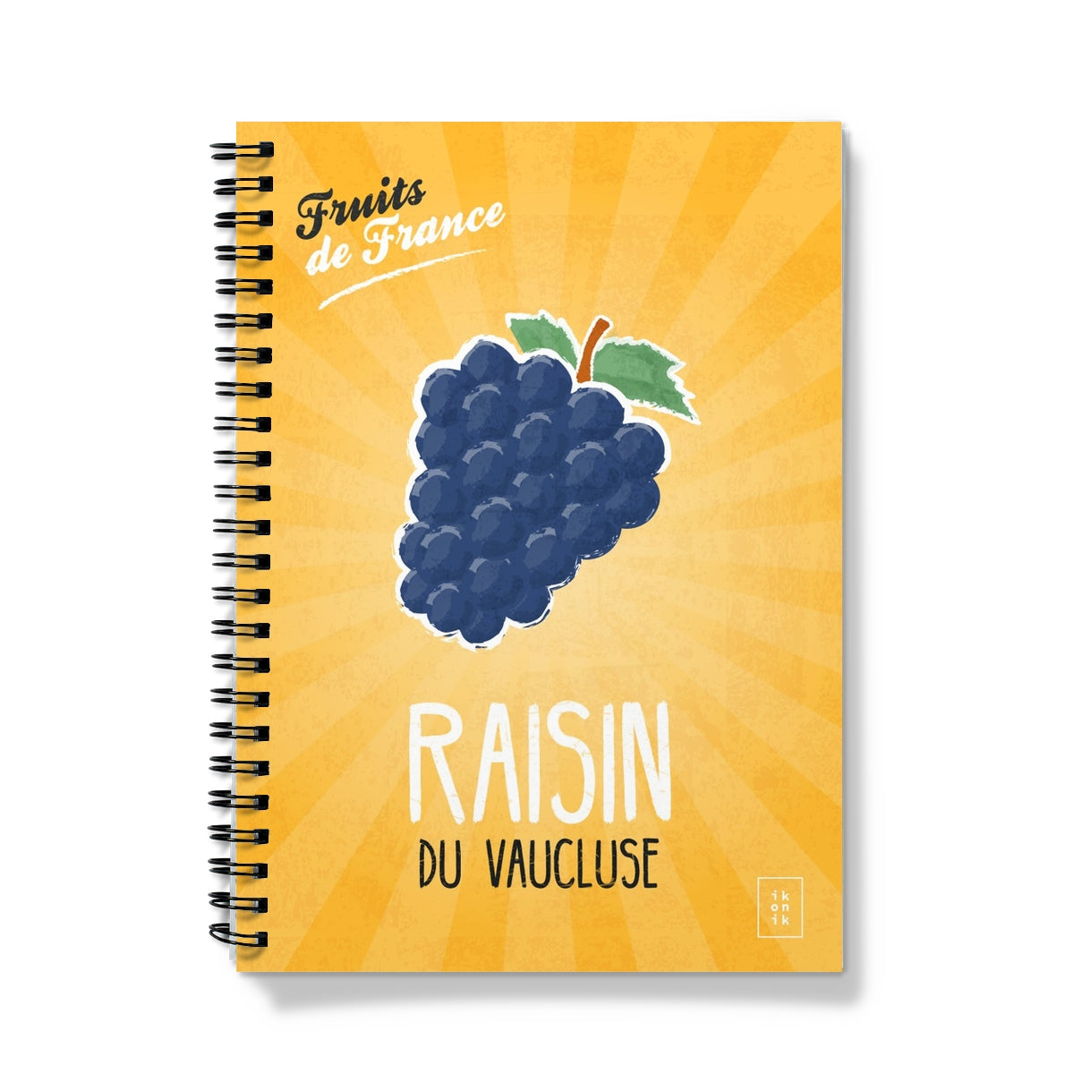 Notebook Raisin | Fruits de France