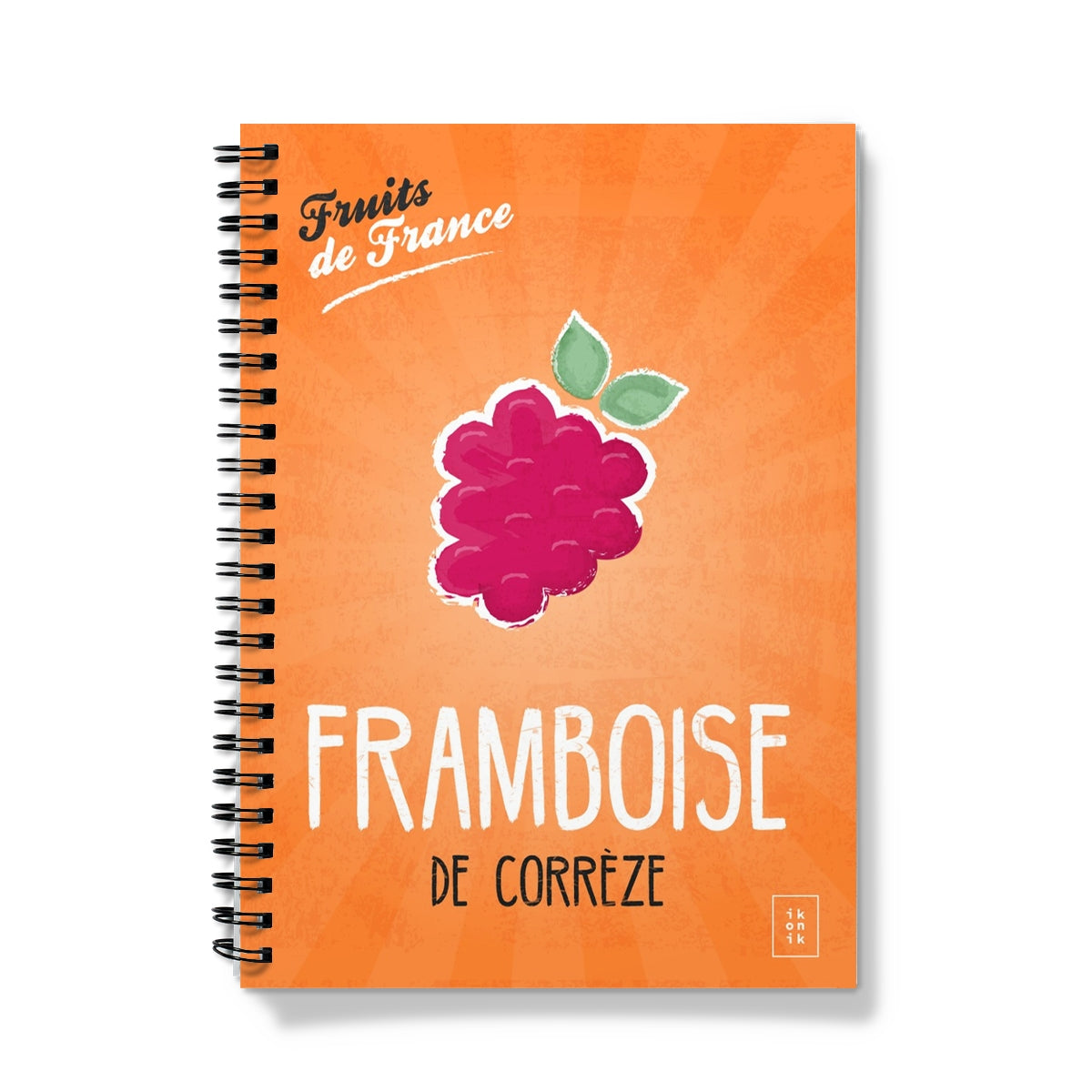 Notebook Framboise | Fruits de France